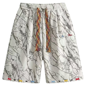OUMULONG | Quick-drying Summer Rainbow Dyed Shorts
