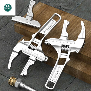 Multifunctional Sink Bathroom Wrench Toilet Faucets Repairs Wrench 6-68mm Large Opening Adjustable Water Pipes Wrench