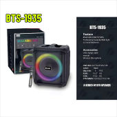 BTS-1740-1935-1739-2255-1783-2255-2285-1709-1808-1908-1388-2098-1989-2173-2175 speaker bluetooth with mic portable original brodu speaker with mic