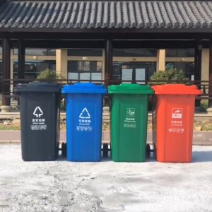 Claro 30/50/100/120/240L Food/Commercial and Industrial Trash Bins: Large Trash Bins, Plastic Wheeled Trash Bins