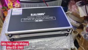 [HCM]Mic Hội Nghị - Micro hội nghị không dây Ealsem ES 390 thế hệ mới - mic cổ ngỗng