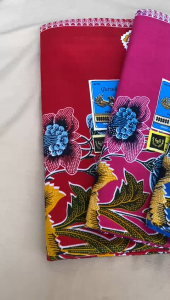 Kain Tapih Panjang Batik Garuda MASKOT | Kain Panjang Halus Premium |  Samping Kebat Kain Tapih Batik