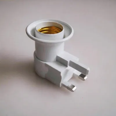British Plug E27 Lamp Holder Switch