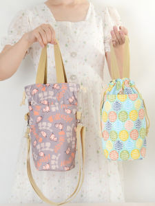 Large Size Portable Water Bottle Holder Crossbody Handheld Caddy Thermal Cup Protector Bag Outdoor Essential Universal Design