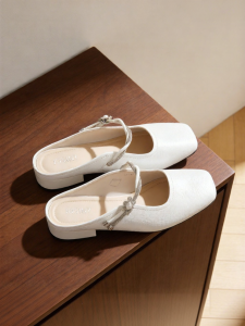 Josiny | French Summer Easy-wear Square Toe Sandals