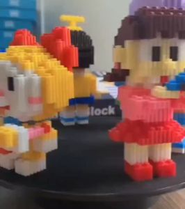 đồ chơi Lắp ráp Doremon Doremon Phù thủy Doremon nobita và những người bạn