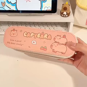 Tempat Pensil 2 Layer Motif Lucu / Kotak pensil Alat Tulis Style Korea / Pouch Pancil case waterproof