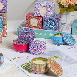 Scented Soy Wax Candles – Natural Aromatherapy Candles for Home Yoga Bath Travel Relaxation Gifts