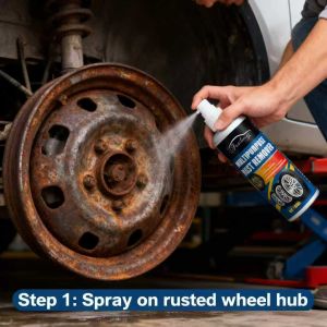 Facilavi Multipurpose Rust Remover 100ml - Dissolves Corrosion Fast Decontaminates & Rust Prevention for Car Wheels Metal Surfa
