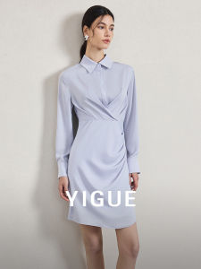 Yigue | Elegant Unique Womens Shirt Dress