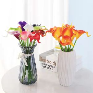 Azgalery PBP99 / Tanaman Hias Tangkai Bunga Lily Buatan Artificial Flower Ornamen Hiasan Pajangan Dekorasi Rumah Kamar Ruang Tamu Outdoor Indoor Bahan Plastik / COD