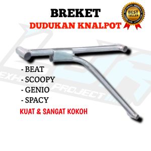 Breket knalpot/ Dudukan knalpot Stainless Stell Pnp Beat Scoopy Genio Spacy