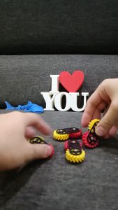 Gear Fidget Stress Relief Sensory Fine Motor Skill Travel Kids Toy