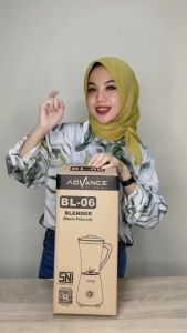 Blender Juss Buah Terbaru ADVANCE BL-06 Lebih Awet 12 Liter 180W 4 Mata Pisau Tajam Stainless Steel