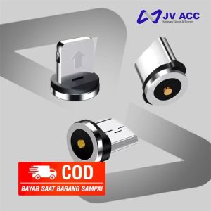 PLUG KABEL CHARGER MAGNETIC  MICRO USB / TYPE C / LIGHTING USB