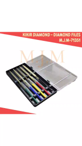 Kikir Diamond Emas / Diamond Files 1 BOX ( 5pcs ) / KIKIR SERBAGUNA MEKANIK mesin jahitM.J.M-71351