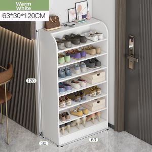 Dustproof Multi-level Home Shoe Rack Slant Insert Space-saving