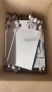 Bảng kẹp hồ sơ bệnh nhân treo giường miếng kẹp hồ sơ bệnh án treo đầu giường inox 201