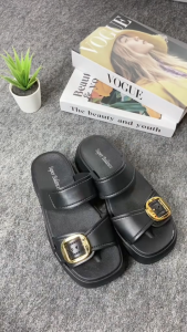 Sandal Selop Jelly Wanita Super Balance Double Strap Motif Gesper V202-X5B