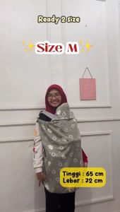BS-336 Blanket On The Go 4in1 BABY LEON Selimut Bayi Hoodie Klip Selimut Tutup Stroller Cover Asi Selimut
