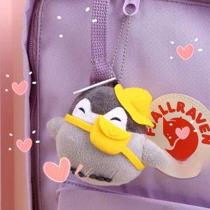 Adorable Positive Energy Penguin Keychain Plush Toy Bag Pendant Gift Creative Festival Supplies OTHER Brand Soft Stuffed Doll