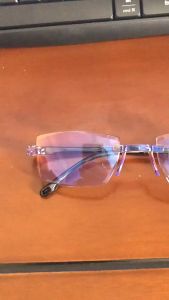 Kacamata Dauble Fokus Lensa Anti Radiasi Plus +100 s/d +300 Kacamata Pria wanita