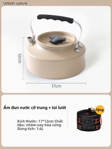 Urbanwave | Bộ Đồ Dùng Nấu Ăn Du Lịch Bằng Thép Không Gỉ