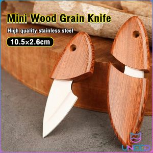 Need. Mini Wood Grain Color Fruit Knife Kitchen Knives