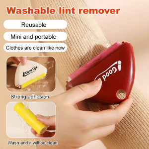 Light Luxury Geometric Drum Type Lint Roller Washable Portable Lent Remover Wonderful Pet Lint Roller