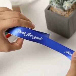 Just For You Ribbon Premium Silk Quality DIY Wrap Suprise Gift Riben Kualiti Untuk Perayaan Besar [ABS]