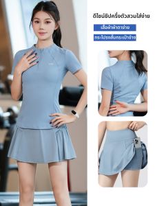 BAISILING | Quần Áo Thể Thao Nữ Mùa Hè Khô Nhanh Mở Ngực