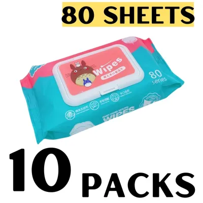 10pack/set organic wipes for baby