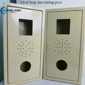 Vỏ Tủ tổ hợp chuông đèn nút nhấn báo cháy báo khói báo nhiệt âm tường hộp tổ hợp chìm chuông đèn nút nhấn báo cháy khẩn cấp tủ hộp báo cháy khẩn cấp gồm chuông đèn nút ấn tiện ích sử dụng trong nhà xưởng kho hàng các công trình xây lớn Hàng Loại 1