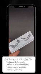 Bulu Mata Palsu Natural Satuan Kode M13