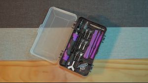 REAIM Screwdriver Set 115 in 1 Magnetic Screwdriver Set 4/6/8/10/11/14/24/37/115 Pcs Electric precision screwdriver Maintenance tool set for Computer/Watch/Mobile Phone Disassemble tools set