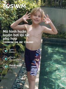 toswim | Childrens Knee-length Swimming Trunks