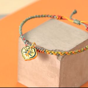 Chow Sang Sang 周生生 Cultural Blessings Cultural Blessings Daily Bliss 999 24K Pure Gold Ruyi Bracelet 92609B