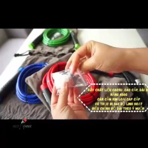 Dây Nhảy Thể Lực Nặng 450g dododios Cho Người Luyện Võ Thuật Boxing Muay Thái (Tặng Túi) - Chính Hãng