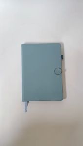 Buku Agenda A5 Klip Magnet Notebook A5 Diary Book Cover Bahan Kulit Jurnal Garis Buku Catatan D1-022