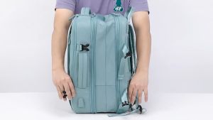 FRN mới 2024 chất lượng cao 55L dung tích lớn & mở rộng ngoài trời cho Nam Nữ Ba lô du lịch 17.17.3 inch Ba lô máy tính xách tay đa chức năng