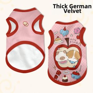 LEXI | Cute Pet Vest Abstract Design Anti-shedding