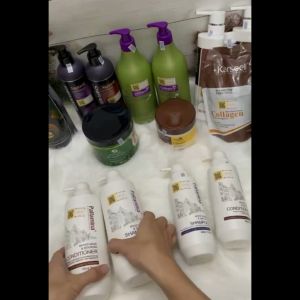 Dầu Gội xả Collagen PALLAMINA 400Mlx2 kiềm dầu phục hồi tóc hư tổn khô xơ chính hãng