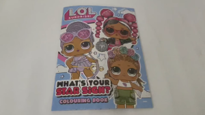 Lol Surprise Colouring & Activity Book Whats Your Star Sign Brand New Art