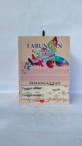 COD celengan target jumbo 100juta buka tutup dengan kunci ganda 15x15x20 anti rayap