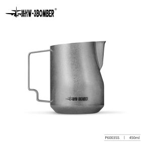 MHW-3B 350ml 450ml Turbo Milk Frothing Pitcher Steaming Pitchers Professional Milk Foam Jug Home Barista Kitchen Accessorie