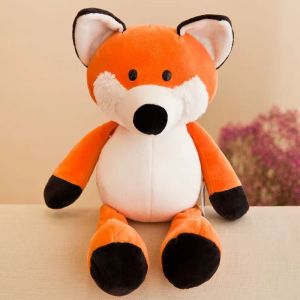 Bộ Đồ Chơi Nhồi Bông Hình Động Vật Rừng Hoạt Hình 25cm - Hổ Sư Tử Voi Ngựa Vằn Cáo Quà Tặng Đồ Chơi Mềm Mại Cho Trẻ Em Sinh Nhật
