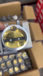 เรือนลิ้นเร่งสร้าง ทรง CBR250 CBR300 CRF250 CRF300 (ใบลิ้นเร่งวงรี ทรงดูคาติ) ขนาด 42 45 มิล Throttle Body racing