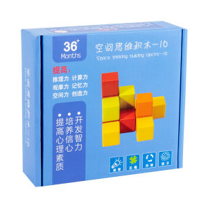 Math Educational Wooden Blocks for 3-7 Year Olds 100 Pieces