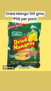 R&M Preserve Original Dried Mango 50gm/100gm/150gm/200gm