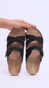 Amazeus PHILAUTIA Sandal Sendal Tali Wanita Selop Birken Footbed